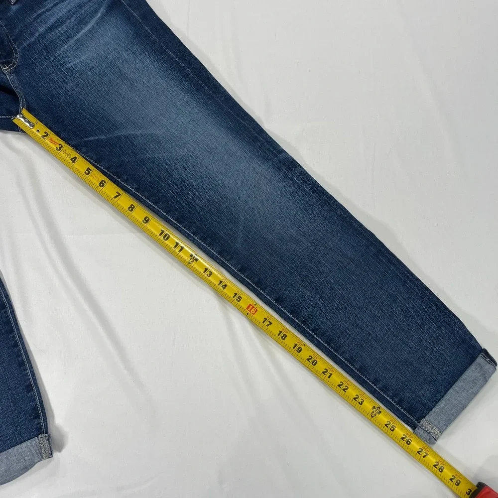 AG Jeans The Stilt Roll Up Cigarette 29x27 Womens 26 Stretch ADRIANO GOLDSCHMIED